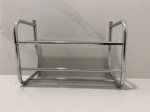 Prateleira de Metal Cromada para Banheiro