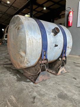 TANQUE COMBUSTÍVEL REDONDO ALUMÍNIO SCANIA 330 LTS