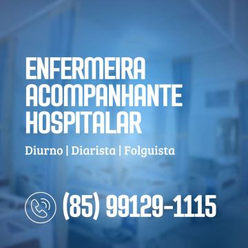 Enfermeira Acompanhante Hospitalar