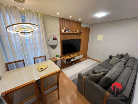 Apartamento para Venda em Mogi das Cruzes, Vila São Paulo, 2 dormitórios, 1 banheiro, 1 va