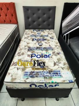 PROMOÇÃO!!! CAMA SOLTEIRO COMPLETA!! 