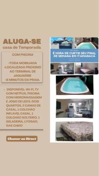 Casa de Temporada em Itamaraca - Próximo ao Terminal de Jaguaribe