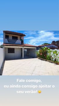 Alugo casa na Praia do Sol - Cabuçú Bahia