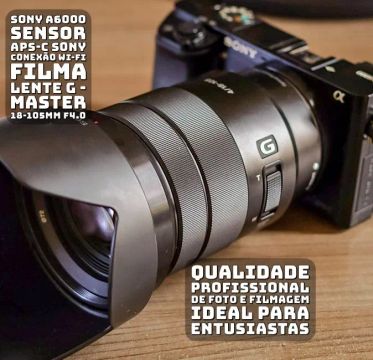 Sony A6000 + lente 18-105 f4