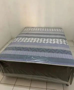Cama Box Casal Temos: Molas & Espuma!