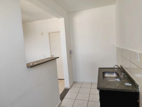 Apartamento para venda no Condomínio Mirante Sul Resort com 44m² e 1 vaga