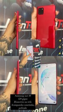 Samsung Note 10 128GB Vermelho