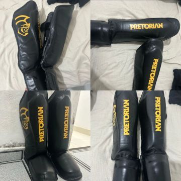 Caneleira kickboxing/Muay Thai Tamanho M