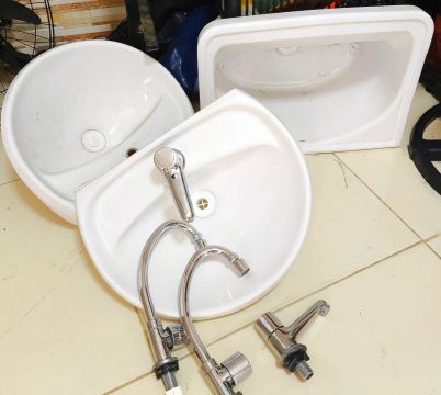 Torneiras para banheiro e pia - Novas
