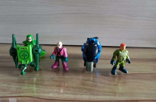Imaginext bonecos/ moto