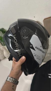 Capacete Norisk Preto - Tamanho 58 (*Novo)