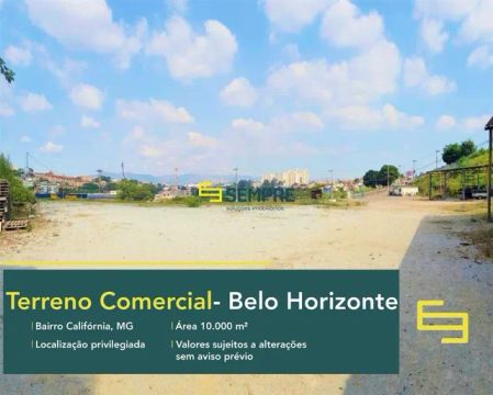 Terreno comercial para alugar no bairro Califórnia