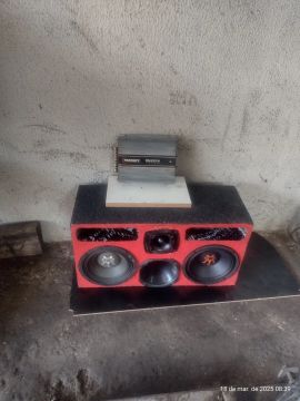 Caixa de Som para CarAlto-Falantes