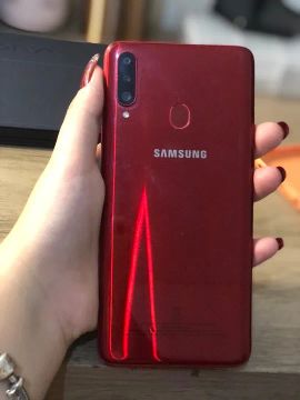 Samsung Galaxy A20s Vermelho - Seminovo