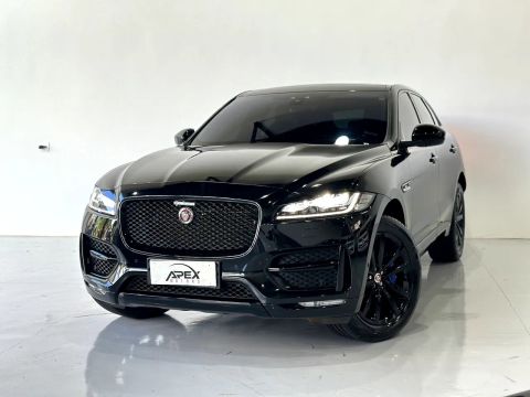 Jaguar F-pace 2.0 16v Ingenium R-sport Awd 4p AutomÁtico Preto 2018