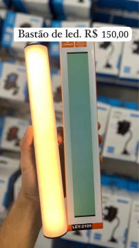 Bastão de led para Filmagem - ENTREGA GRÁTIS 