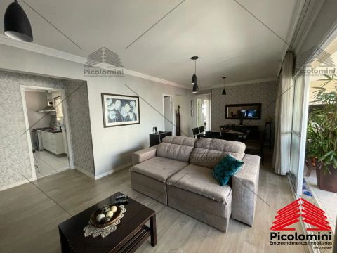 Apartamento para locação na Mooca, Stupendo, com 122 m2, mobiliado, varanda gourmet, 3 dor