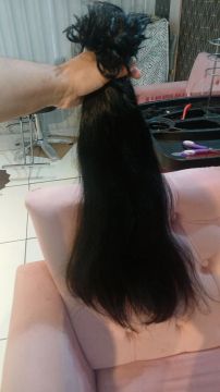 Cabelo humano 180 gramas de 65 