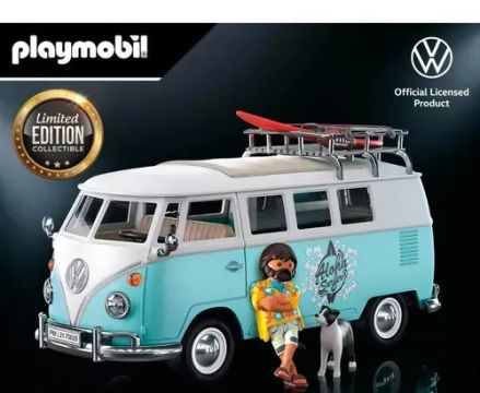 Playmobil 70826 Volkswagen T1 Camping Bus - Special Ed. Blue