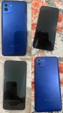 Samsung Galaxy A03s - Novo - Azul