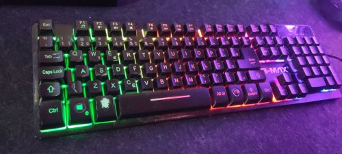 Teclado B-Max Gamer RGB, Semi Mecânico - BM-T06
