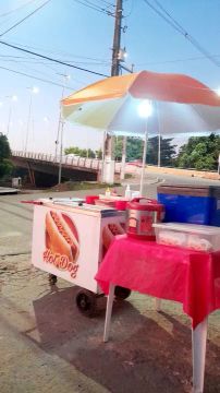 Carrinho de Hot Dog Completo