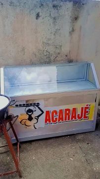 Vitrine + tacho + fogão 
