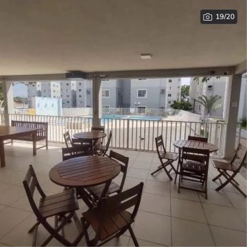 Apartamento com piscina e lazer completo