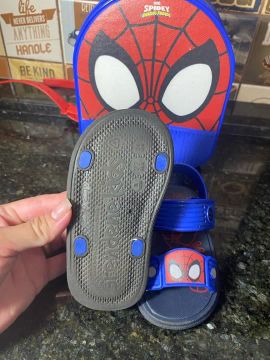 Sandália Infantil Grendene Homem Aranha - Tamanho 22/23