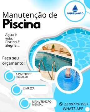 Manutenção de piscina 