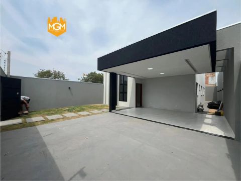Casa Nova 03 quartos sendo 01 com suíte master e closet - 1305 Sul