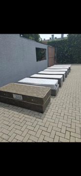 Cama box de solteiro e casal 