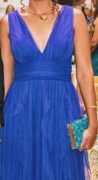 Vestido Azul Royal PP