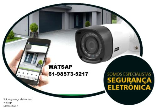 camera de segurança cerca eletrica alarme portão eletronico concertina vendas instalações
