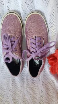 Tênis Vans authentic (Glitter)original infantil 