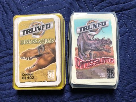 Combo de Super Trunfo Dinossauros (2 unidades)