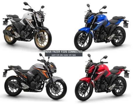 YAMAHA NOVA FAZER FZ25 ABS CONNECTED 2025