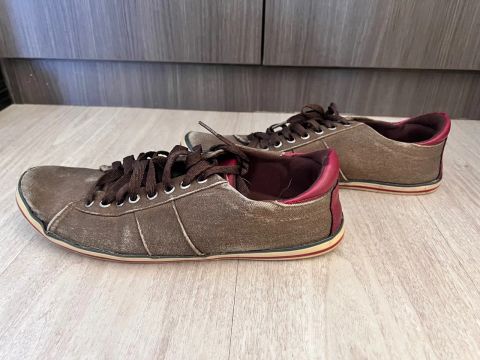 Tênis Casual Marrom - Bazar