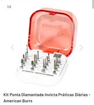 Kit de Brocas American Burrs Lacrado