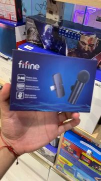 Microfone S/Fio Fifine M6 Tipo-C - Novo Lacrado - Parcelamos Sem Juros