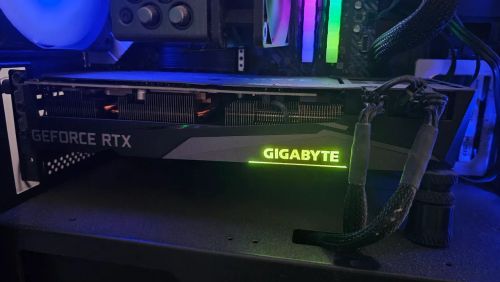 Placa de Vídeo Gigabyte GeForce RTX 3060 TI Gaming OC PRO