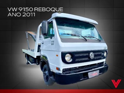 Caminhão Reboque Volkswagen 9150 Ano 2011 Asa Delta c/ Remonte 