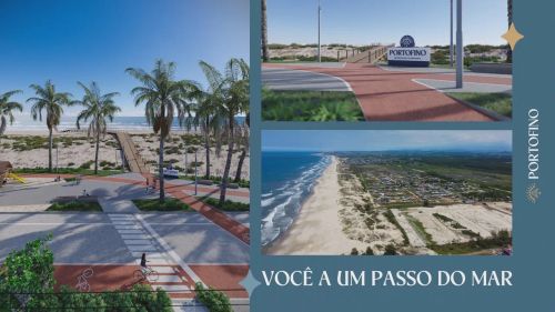Paraíso a beira mar, Loteamento PORTOFINO, em Passo de Torres SC