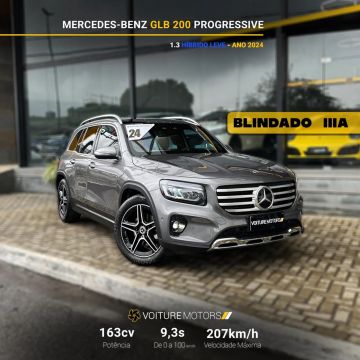 MB GLB 200 PROGESSIVE MHEV | BLINDADO | 2024