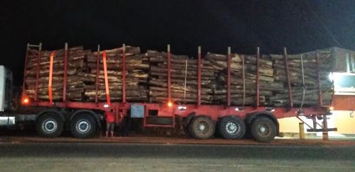 Carreta Florestal para transporte de madeira