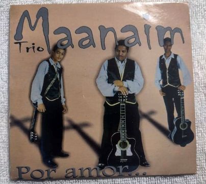 CD e Playback Por Amor... - Trio Maanaim