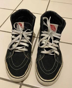 Vans of the wall sk8-hi (cano alto) original