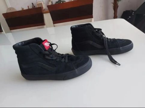 TÊNIS Vans SK8-HI BLACK BLACK