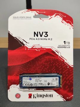 [Novo] NVMe Kingston NV3 1TB PCIe 4.0 6000MB/s