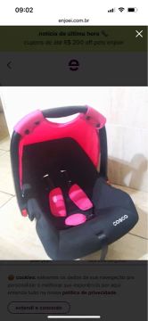 Cadeirinha de Carro Cosco para Bebê